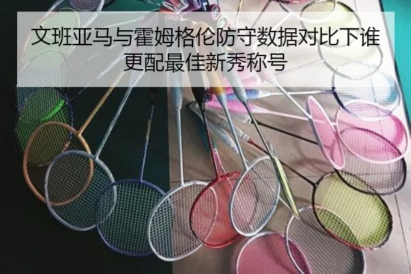 文班亚马与霍姆格伦防守数据对比下谁更配最佳新秀称号